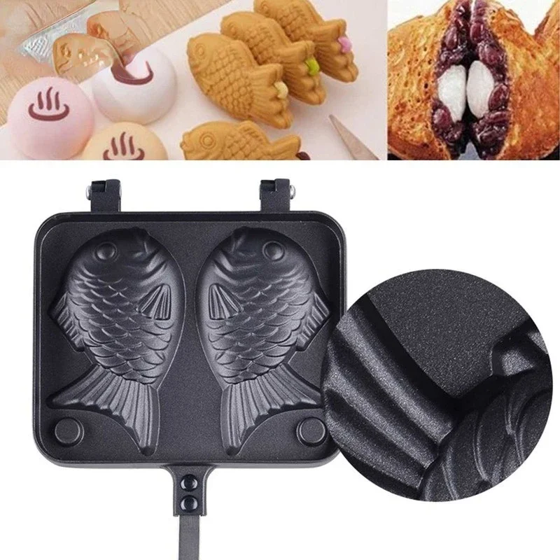 Kitchen Japanese Taiyaki Doubl - Egg Waffle Pan recensie en prijs