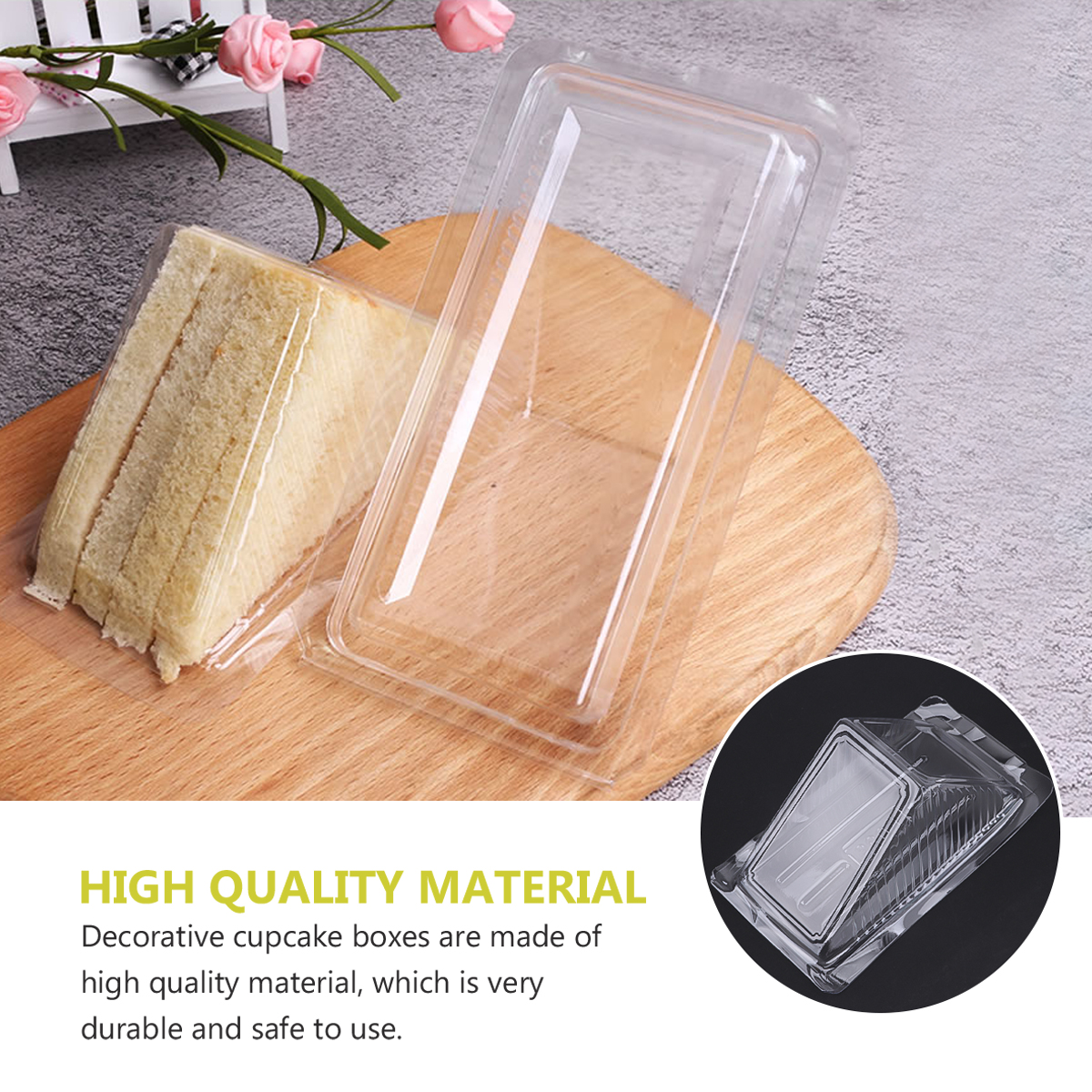 100pcs Sandwich Box Portable D - Spring Roll Wrapper recensie en prijs
