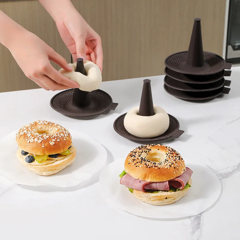 6Pcs Bagel Tools Silicone Mold - Donut Mold Silicone recensie en prijs