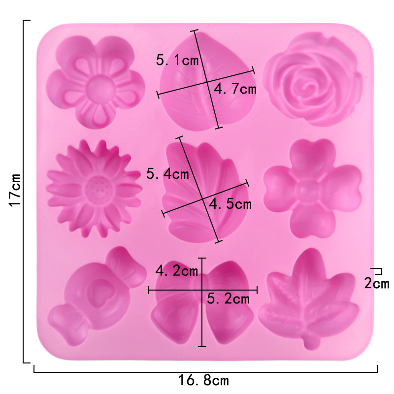 Rose Silicone Mold Flower Leav - Bunny Cake Mold recensie en prijs