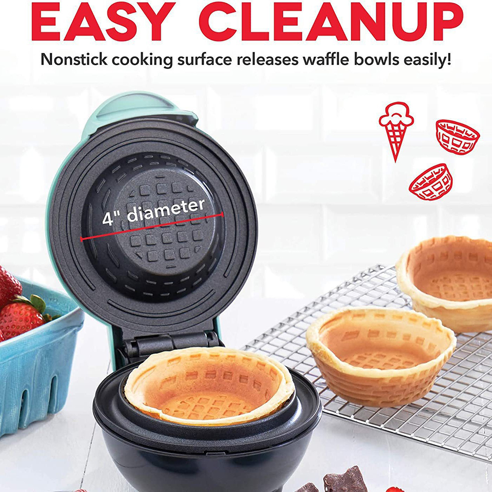 New Mini Waffle Bowl Maker 110 - Egg Waffle Pan recensie en prijs