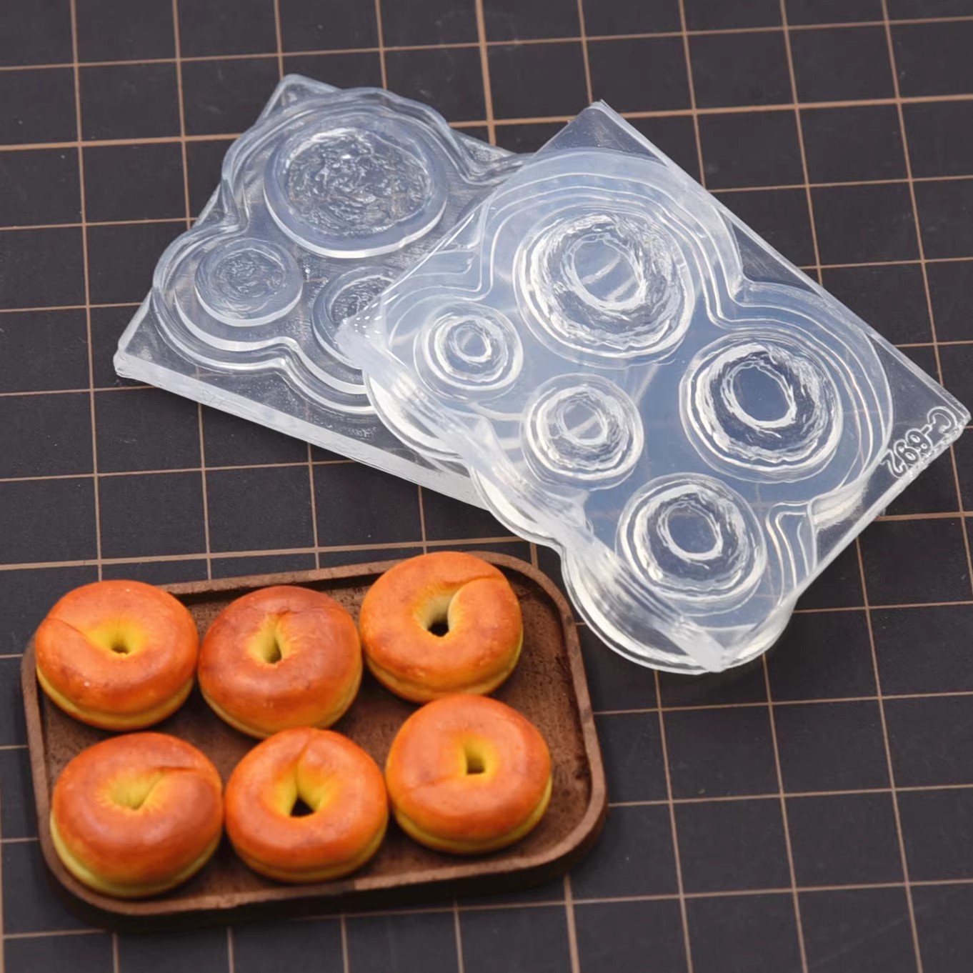Polymer Clay Mini 3D Bagel Bre - Donut Mold Silicone recensie en prijs