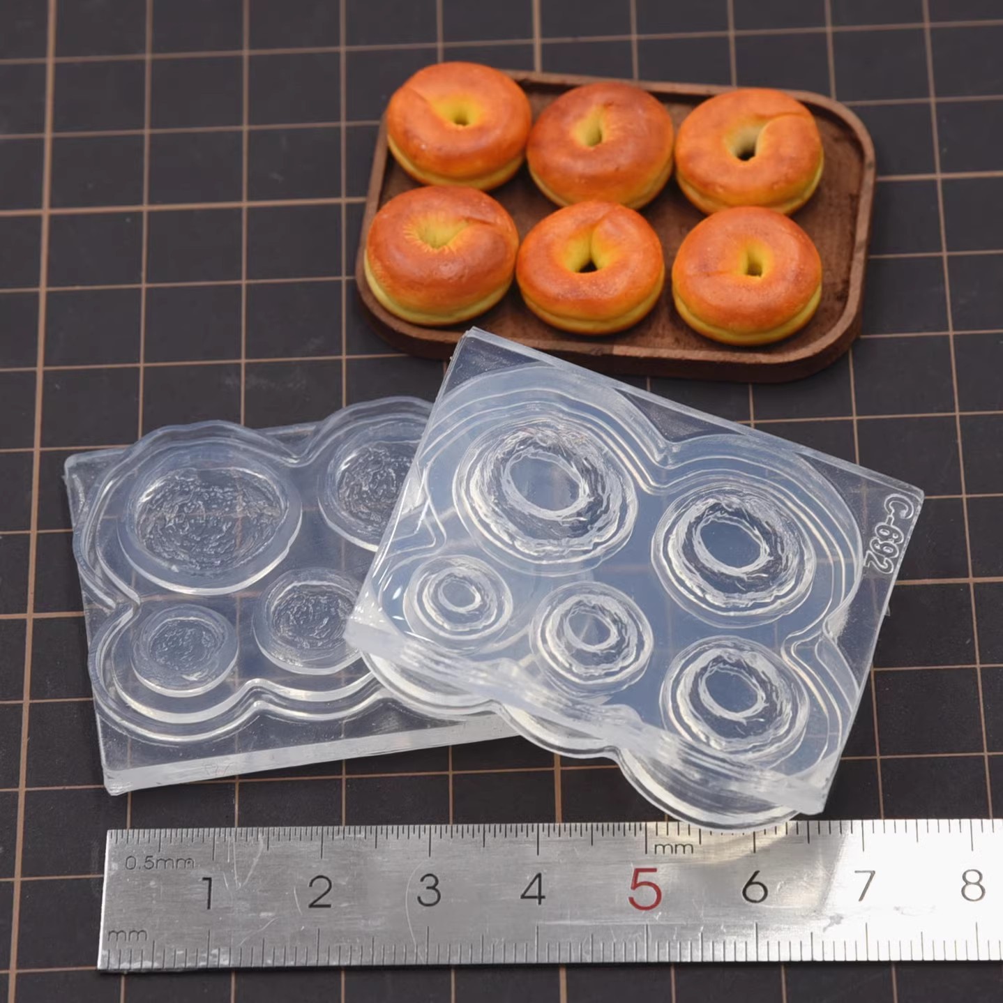 Polymer Clay Mini 3D Bagel Bre - Donut Mold Silicone recensie en prijs