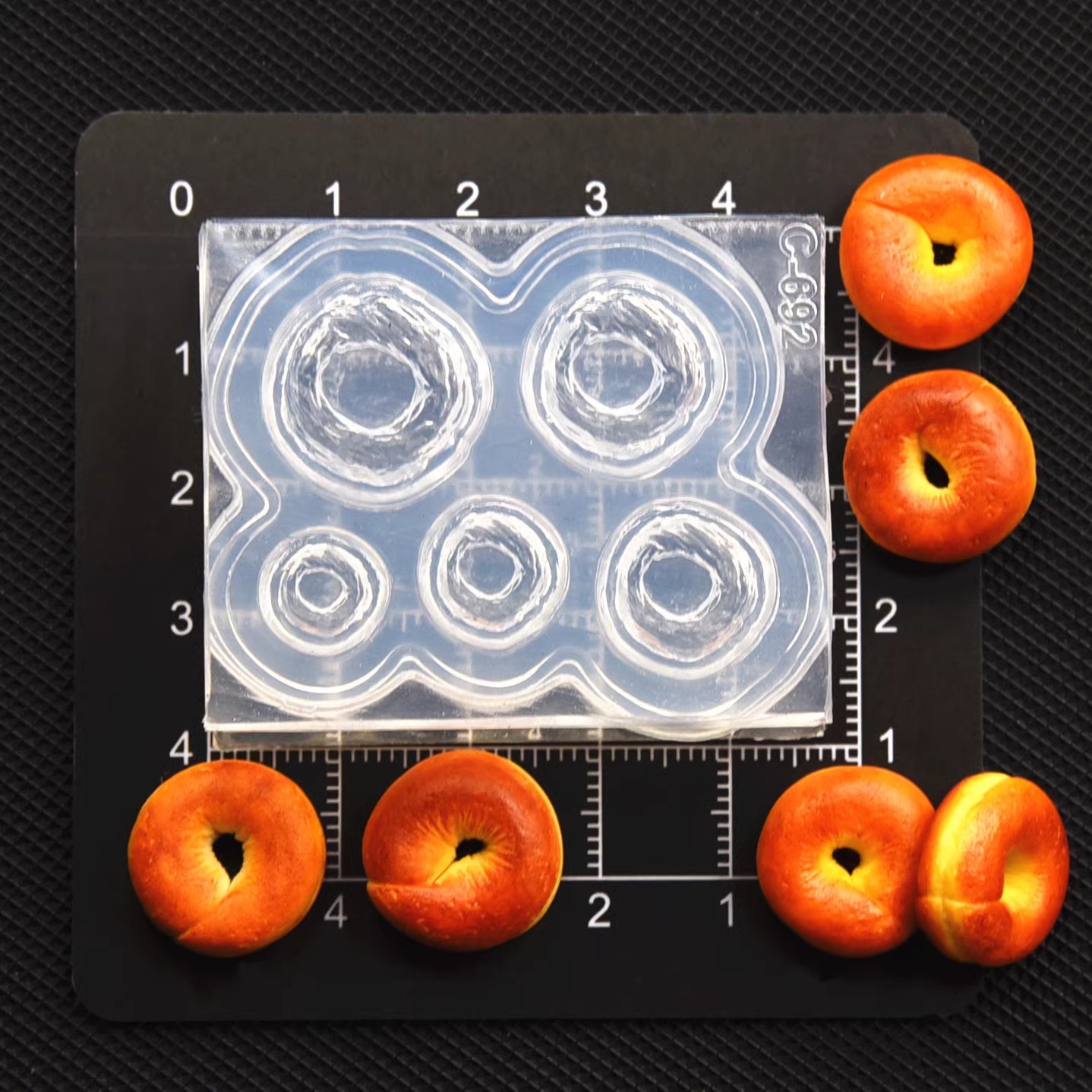 Polymer Clay Mini 3D Bagel Bre - Donut Mold Silicone recensie en prijs