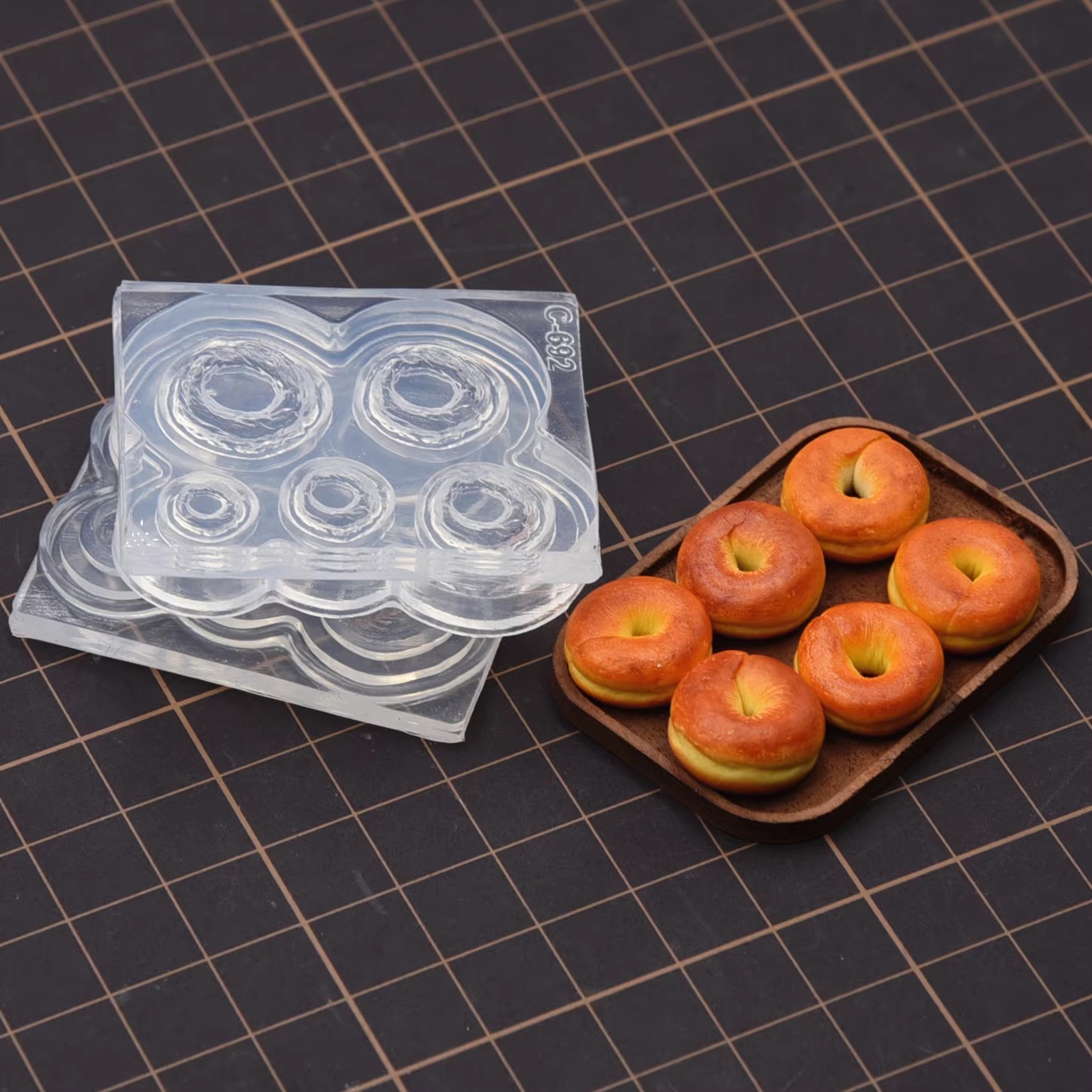 Polymer Clay Mini 3D Bagel Bre - Donut Mold Silicone recensie en prijs