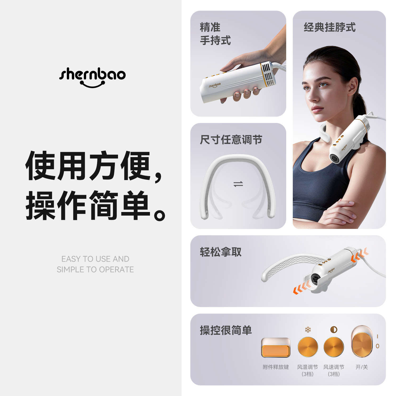 Neck Hanging Pet Hair Dryer Ne - Hot Dog Press recensie en prijs
