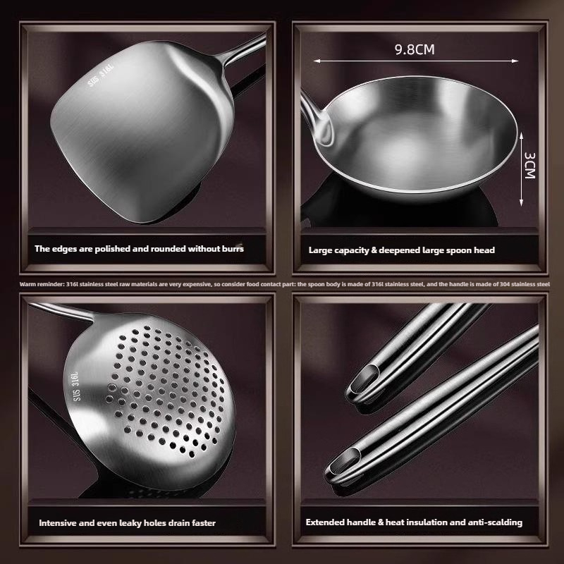 Food Stainless Steel Wok Spatu - Okonomiyaki Spatula recensie en prijs