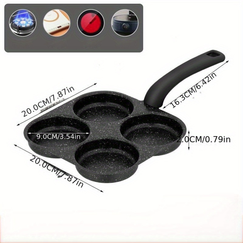 Egg Frying Pan Nonstick Pancak - Mini Pancake Griddle recensie en prijs