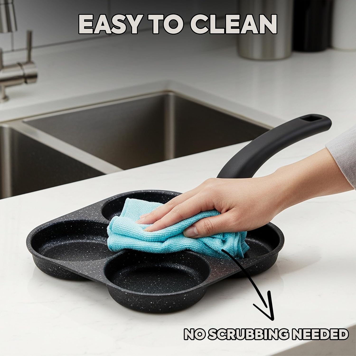 Egg Frying Pan Nonstick Pancak - Mini Pancake Griddle recensie en prijs