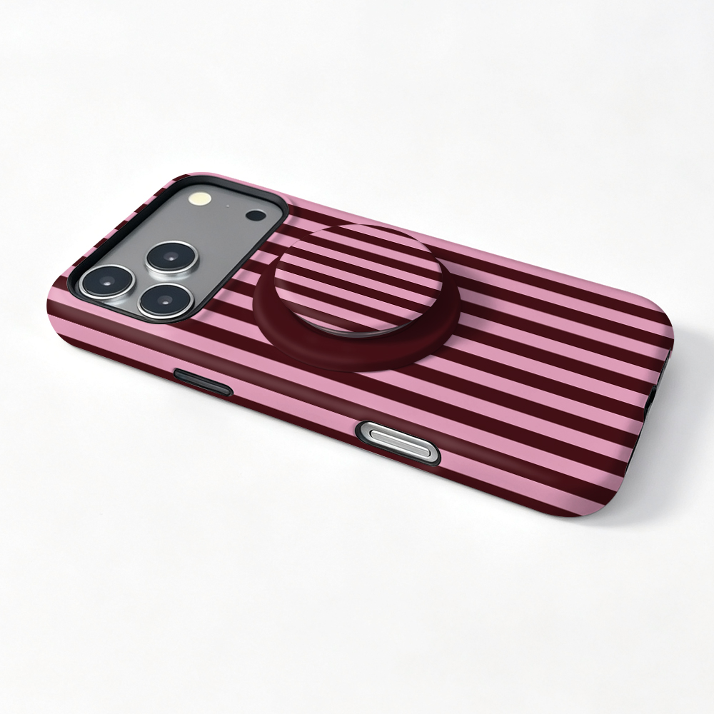 Striped Magnetic Case For iPho - Taco Stand Holder recensie en prijs