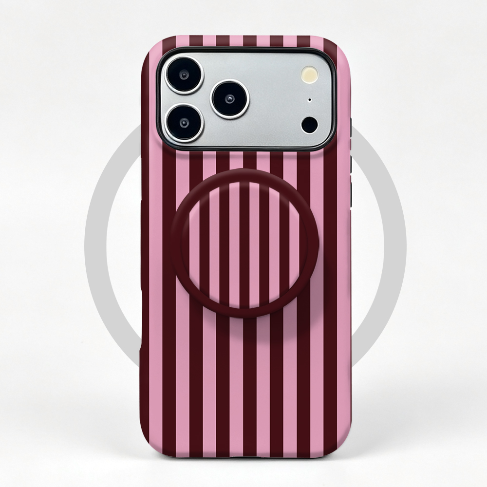 Striped Magnetic Case For iPho - Taco Stand Holder recensie en prijs