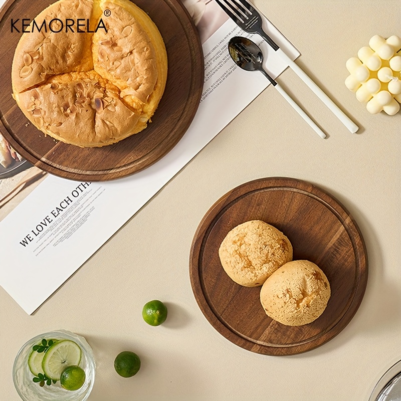 1PCS Round Wooden Cake Stand w - Dim Sum Basket recensie en prijs